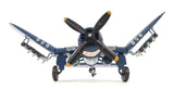 6" Blue Metal Hand Painted Model Airplane Tabletop Sculpture - Homeroots