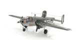 4" Gray and White Metal c1941 North American B-25 Mitchell Bomber Hand Painted Airplane Sculpture - Homeroots - Flyclothing LLC