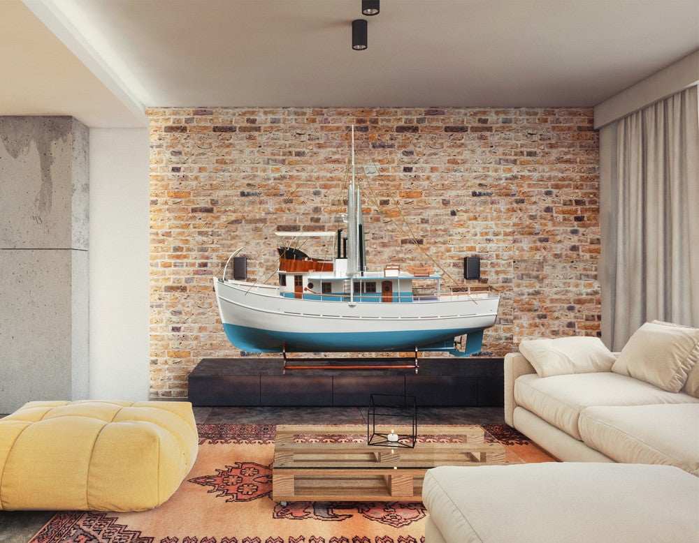 Dickie Walker XXXL Trawler Yacht Model - Homeroots - Flyclothing LLC