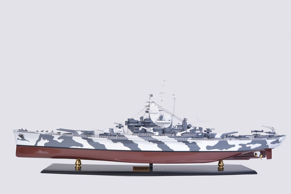 16" Gray And White Manufactured Wood Hand Painted Sculpture - Homeroots