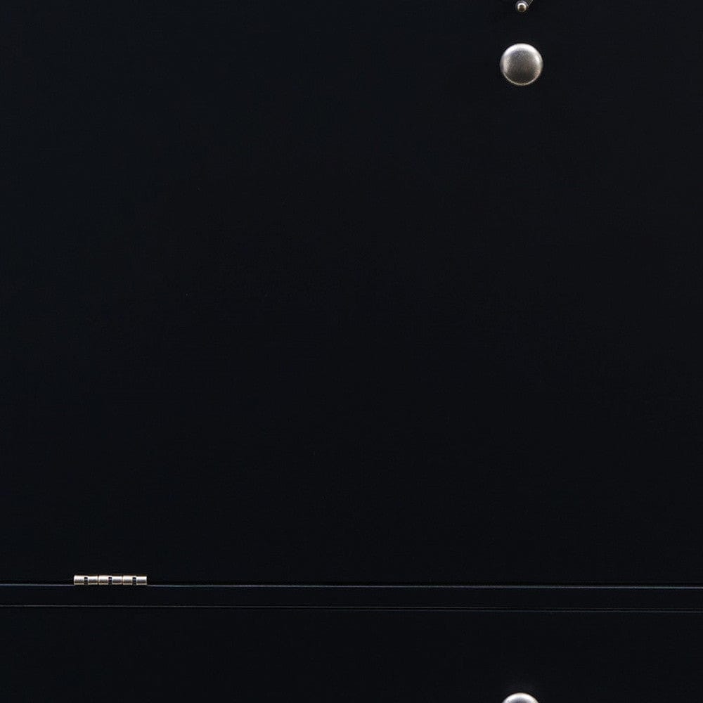 26" Black Wall Mounted Floating Desk - Homeroots - Flyclothing LLC