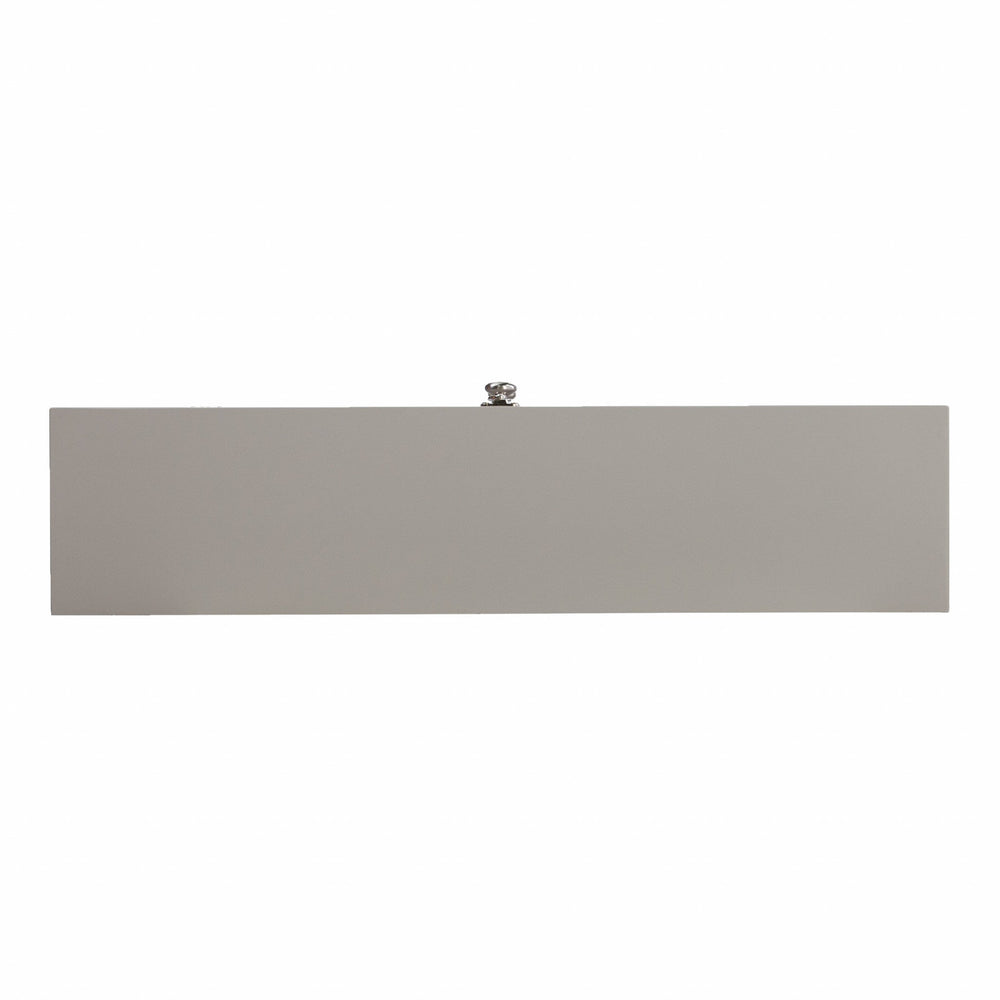26" Gray Wall Mounted Floating Desk - Homeroots - Flyclothing LLC