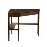 Espresso Corner Computer Desk - Homeroots - Flyclothing LLC
