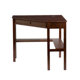 Espresso Corner Computer Desk - Homeroots - Flyclothing LLC