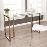 Modern Champagne Writing Desk - Homeroots - Flyclothing LLC