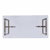 Modern Champagne Writing Desk - Homeroots - Flyclothing LLC