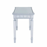 Silver Mirrored Writing Desk with Drawers - Homeroots - Flyclothing LLC