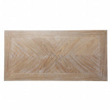 43" Natural And White Writing Desk With Three Drawers - Homeroots - Flyclothing LLC