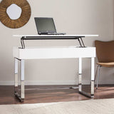 Classic White Adjustable Height Desk - Homeroots - Flyclothing LLC