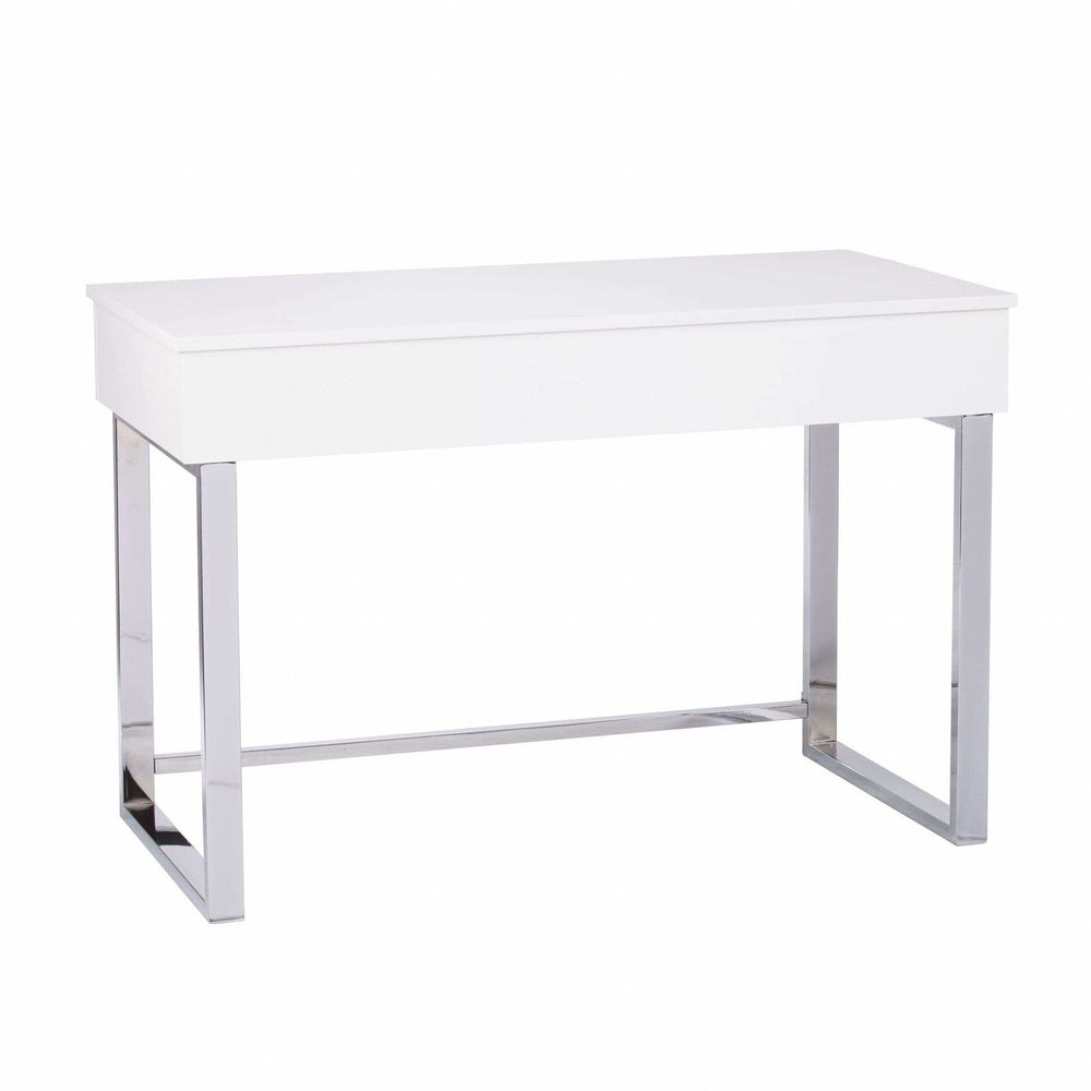 Classic White Adjustable Height Desk - Homeroots - Flyclothing LLC