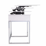 Classic White Adjustable Height Desk - Homeroots - Flyclothing LLC