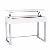 Classic White Adjustable Height Desk - Homeroots - Flyclothing LLC