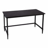 Natural Black Reclaimed Wood Desk - Homeroots - Flyclothing LLC