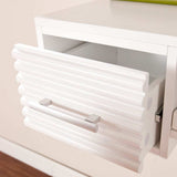 White Wall Mount Desk with Drawers - Homeroots - Flyclothing LLC