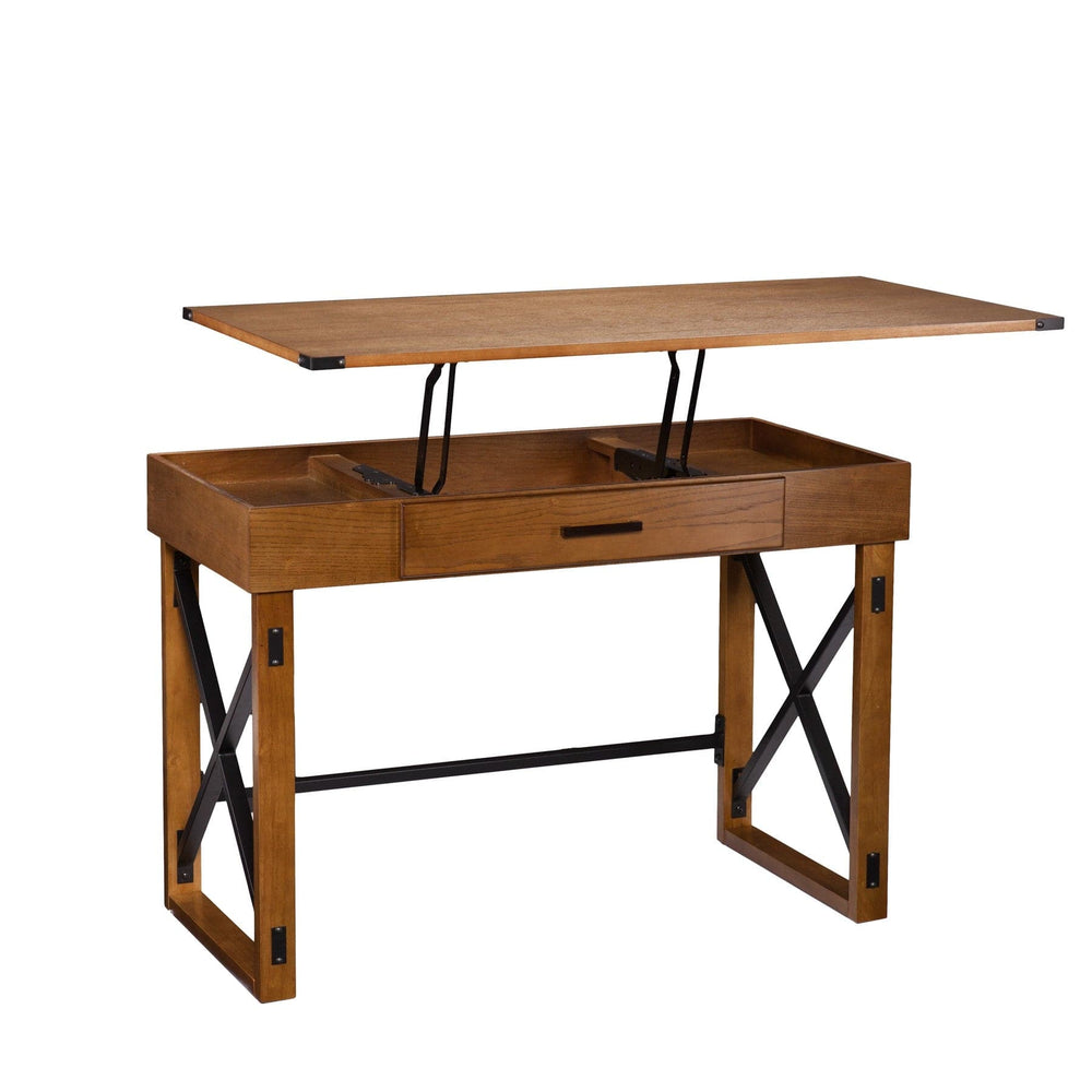 49" Natural Writing Desk - Homeroots - Flyclothing LLC