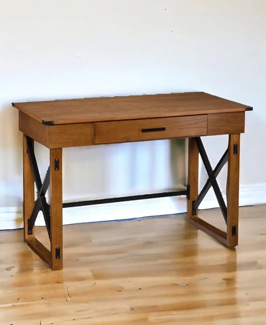 49" Natural Writing Desk - Homeroots