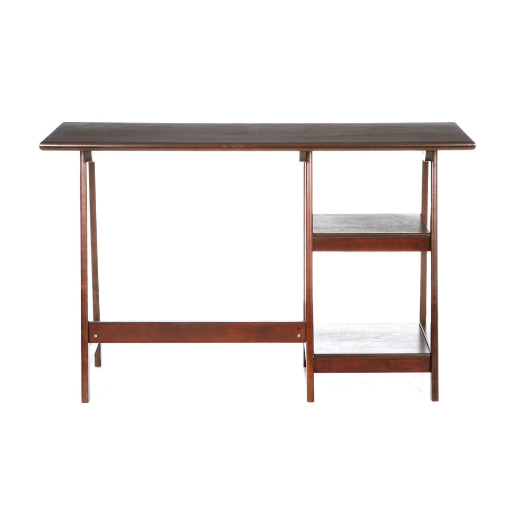 47" Brown Computer Desk - Homeroots - Flyclothing LLC
