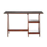 47" Brown Computer Desk - Homeroots - Flyclothing LLC