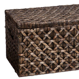 38" Brown Manufactured Wood And Metal Rectangular Coffee Table - Homeroots - Flyclothing LLC