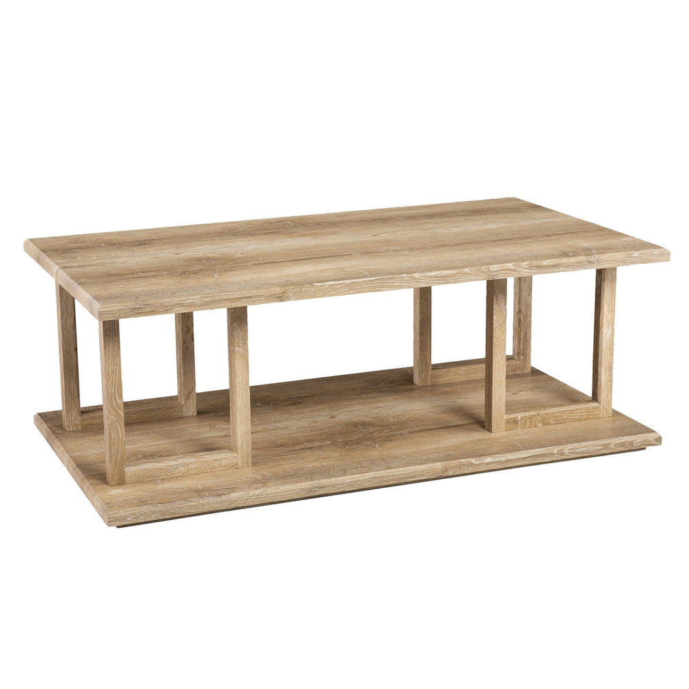 42" Natural Coffee Table - Homeroots - Flyclothing LLC