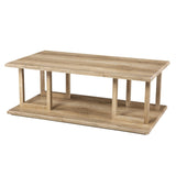 42" Natural Coffee Table - Homeroots - Flyclothing LLC