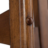 52" Brown Solid Wood With Iron Coffee Table - Homeroots - Flyclothing LLC