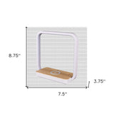 Contemporary White Wireless Phone Charger - Homeroots - Flyclothing LLC