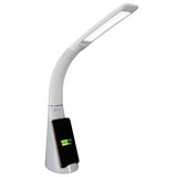 Contemporary White Sanitizing and Charging LED Desk Lamp - Homeroots - Flyclothing LLC