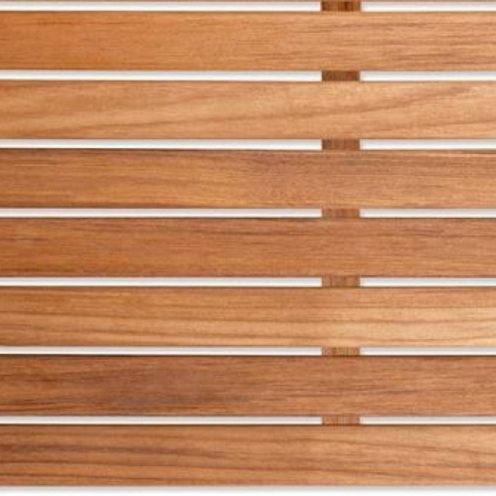20" Premium Teak Shower Bath Mat - Homeroots - Flyclothing LLC