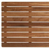 32" Premium Teak Shower Bath Mat - Homeroots - Flyclothing LLC