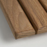 32" Premium Teak Shower Bath Mat - Homeroots - Flyclothing LLC