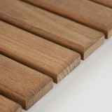 32" Premium Teak Shower Bath Mat - Homeroots - Flyclothing LLC