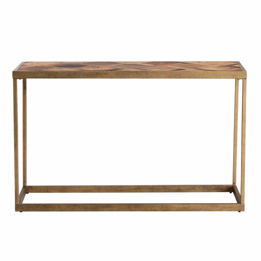 48" Natural Solid Wood Frame Console Table - Homeroots