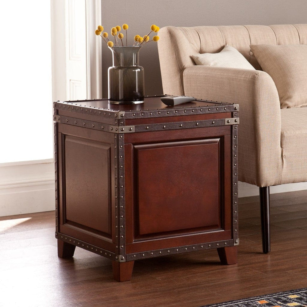 24" Brown End Table - Homeroots - Flyclothing LLC