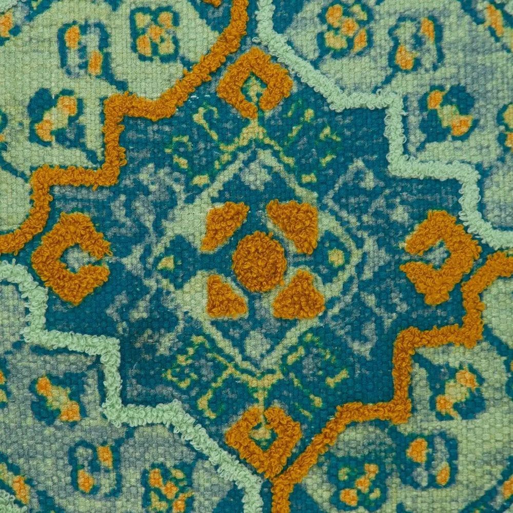 20" MULTICOLOR Cotton Blend Throw Pillow - Homeroots - Flyclothing LLC