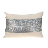 Glam Beige with Silver Sequins Lumbar Throw Pillow - Homeroots - Flyclothing LLC
