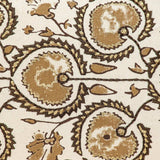 Gold and Bronze Embroidered Decorative Lumbar Pillow - Homeroots - Flyclothing LLC