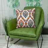 18" MULTICOLOR Cotton Blend Throw Pillow - Homeroots - Flyclothing LLC