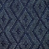 Jacquard Diamond Pattern Decorative Navy Throw Pillow - Homeroots - Flyclothing LLC