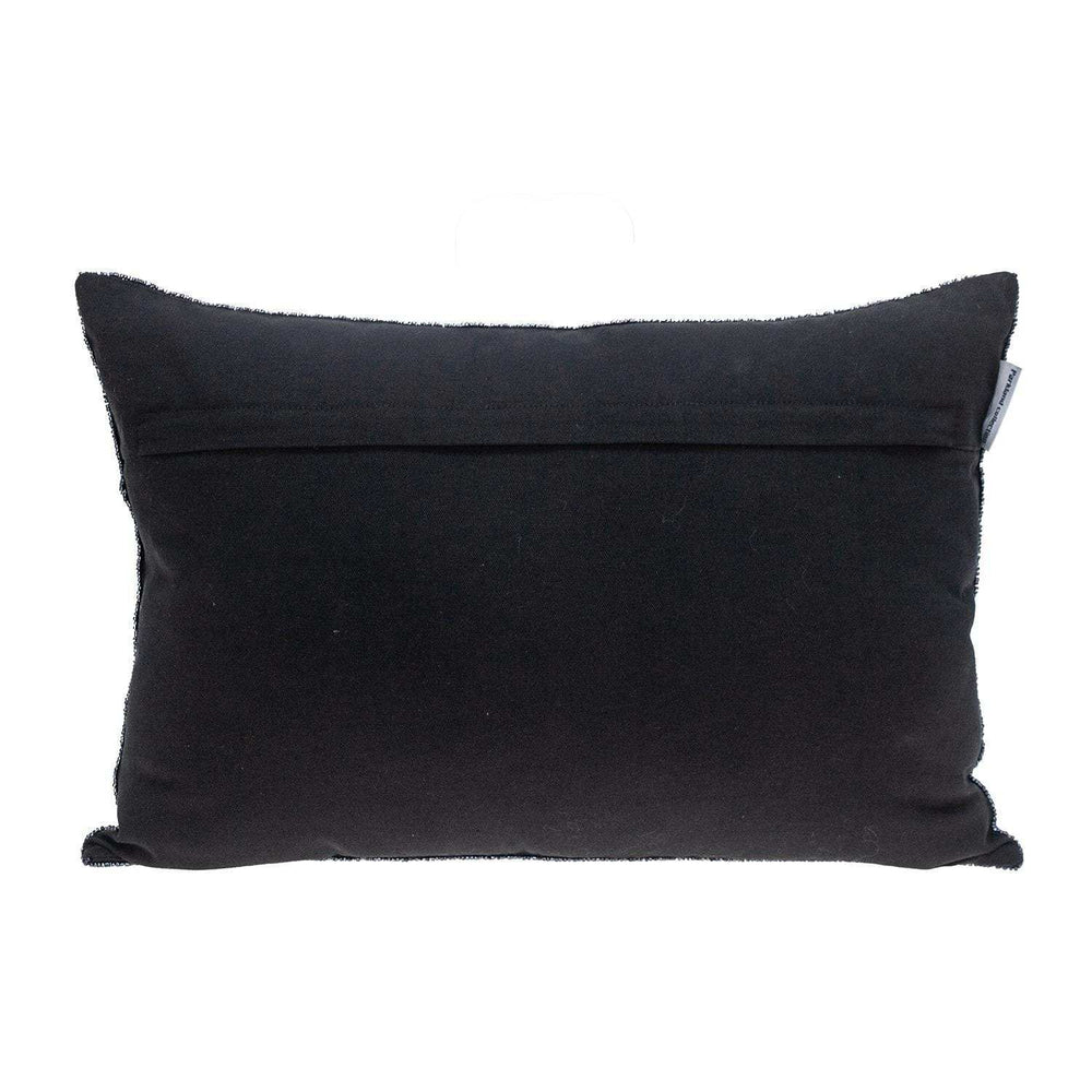 Shimmering Metallic Blue Beaded Luxury Throw Pillow - Homeroots - Flyclothing LLC