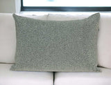 Shimmering Silver Beaded Luxury Throw Pillow - Homeroots - Flyclothing LLC