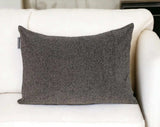Shimmering Gray Beaded Luxury Throw Pillow - Homeroots - Flyclothing LLC