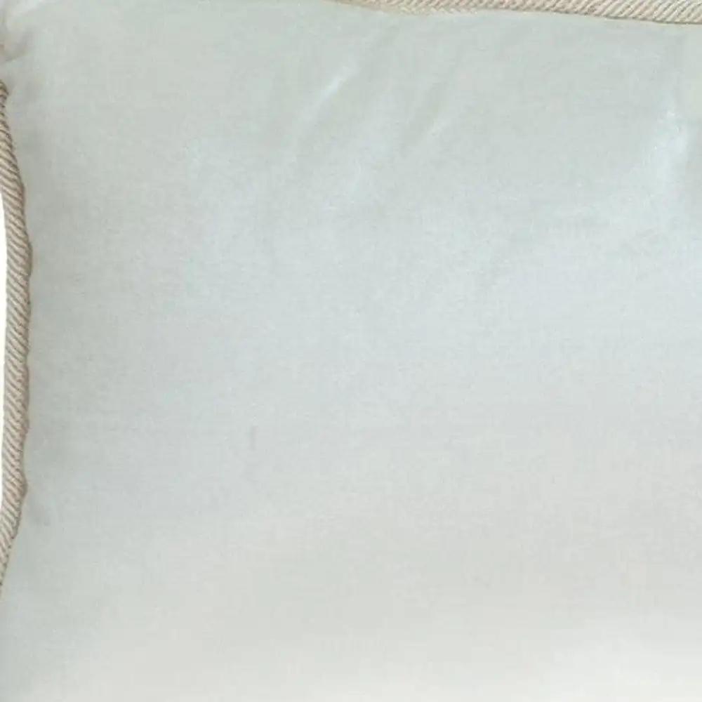 12" X 24" White Throw Pillow - Homeroots - Flyclothing LLC