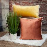 20" Gold Throw Pillow - Homeroots - Flyclothing LLC