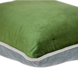 20" Blue and Green Throw Pillow - Homeroots - Flyclothing LLC