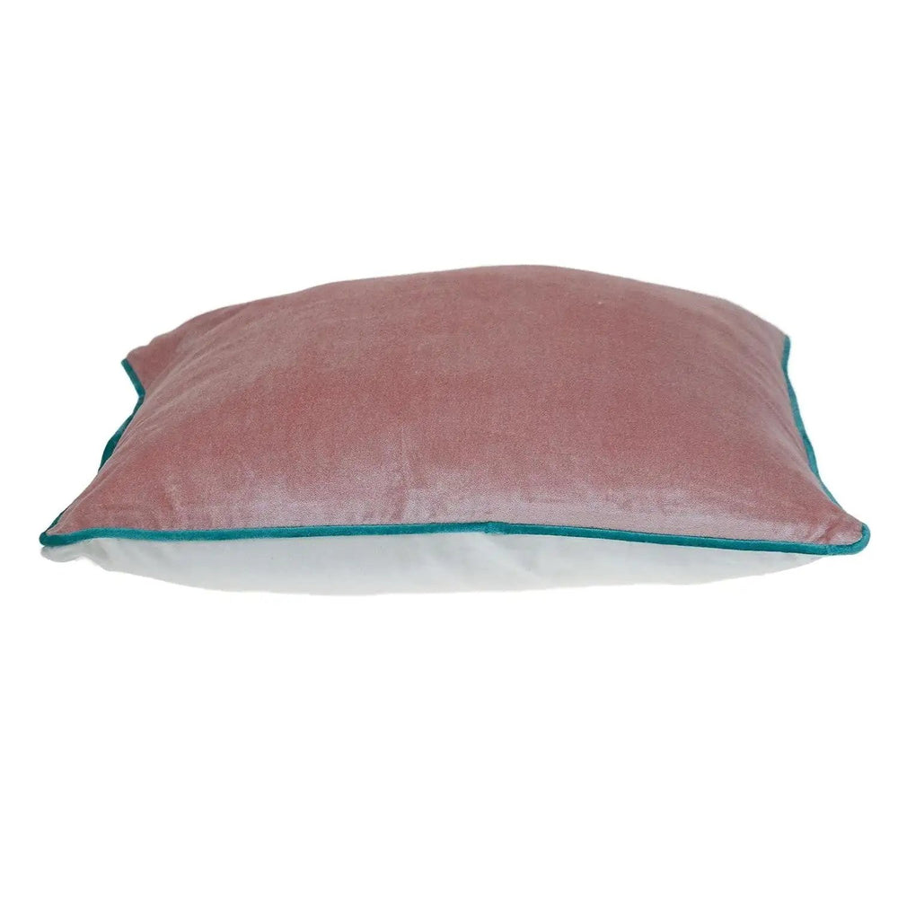 20" Pink and White Throw Pillow - Homeroots - Flyclothing LLC