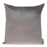 Purple and Dark Gray Dual Solid Color Reversible Throw Pillow - Homeroots - Flyclothing LLC