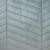 Gray Quilted Velvet Zig Zag Decorative Lumbar Pillow - Homeroots - Flyclothing LLC