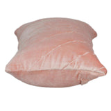 Quilted Velvet Arrows Pink Decorative Lumbar Pillow - Homeroots - Flyclothing LLC