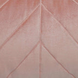 Quilted Velvet Arrows Pink Decorative Lumbar Pillow - Homeroots - Flyclothing LLC